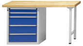 ANKE Kombiwerkbank mit Sockelschrank Serie V