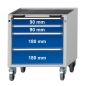 ANKE Rollcontainer 54 V Schubladenfronthöhen